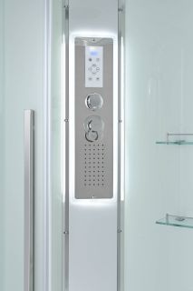 Душевая кабина EM2090LEDT прозрачная